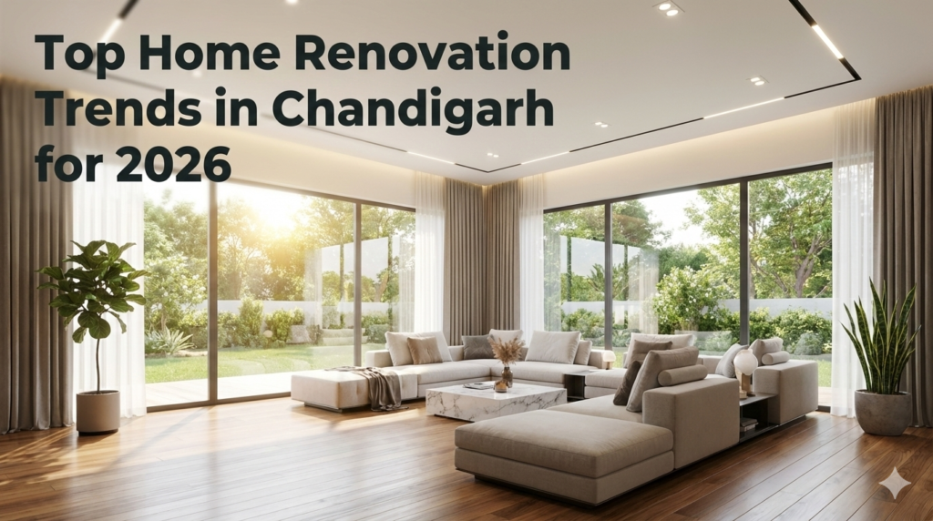 Top Home Renovation Trends in Chandigarh for 2026